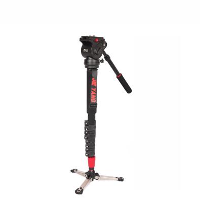 China Heavy Duty Movie Video Camera Tripods / Monopod with 5 Legs Section for sale