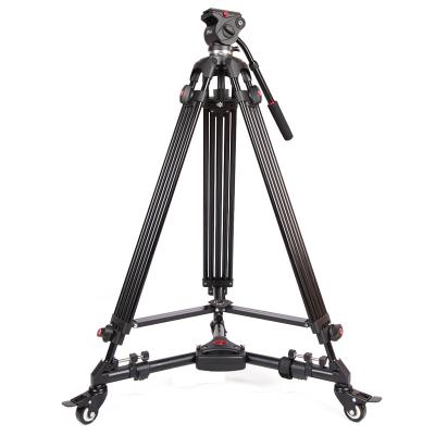 China Professional Video Camera Tripods Dslr Camera Tripod 65mm Ball Diameter for sale