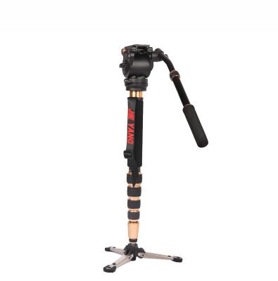 China Aluminum Alloy and Carbon Fiber Professional Video Camera Monopod for sale