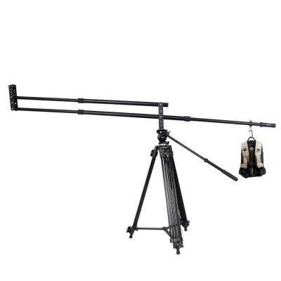 China Mini Jib Crane For Video Camera , Camera Jibs And Cranes 800mm Rear Tube for sale