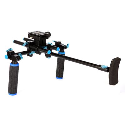 China Aluminum Comfort Dslr Shoulder Rig Handheld Shoulder Mount For Dslr for sale