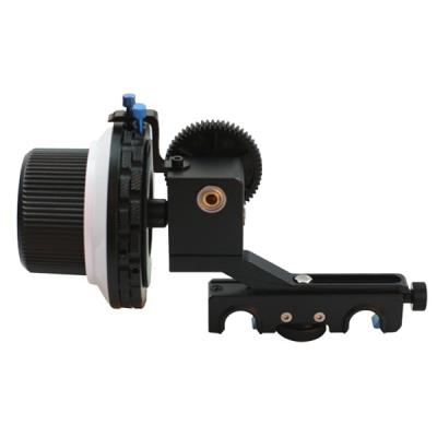 China Flexible Aluminum Follow Focus DSLR F4 With Slot And AB Limit Hard Stops Function for sale