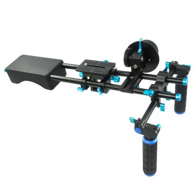 China Gear Driven Rods BMCC Shoulder Rig Compatible 15 mm Rods With All DSLR Cameras for sale