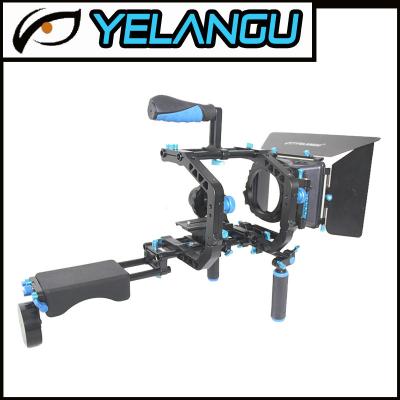 China Professional DSLR Shoulder Rig kit With Follow Focus F4 and Matte Box for sale