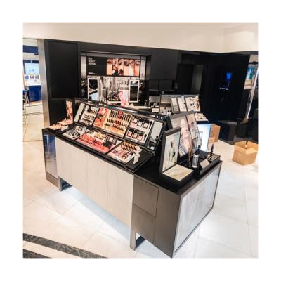 China Latest Retail Stores Tailor Made Custom Cosmetics Display Rack Cosmetic Display Rack For Retail Store Fixture for sale