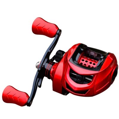 China Metal Wire Cup 10kg Max Drag Baitcasting Reel Power 7.2:1 Baitcasting Wheel Saltwater Freshwater Fishing Reel for sale