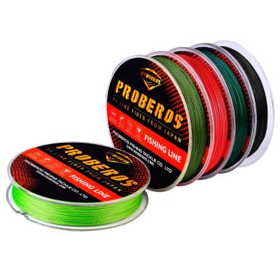 China Super Strength 100M 8 Yarns Braided Line Super Strong Multifilament PE Carp Fishing Line 8 Weaves Braided Fishing Line for sale