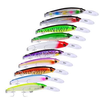 China ABS Hard Plastic Big Minnow Wobbler Fishing Lure Crankbait Peche 19.5cm Groundbait 54g Pike Carp Artificial Lures 19.5cm for sale