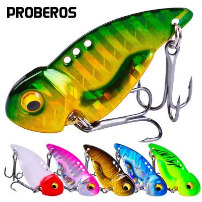 China Metal Vibration Sinking Lure 5g 8g 105g 20g VIB Metal Artificial Sinking VIB Fishing Vibe Bass Baits Tackle Hard Lure for sale