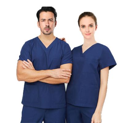 China Poly Cotton Breathable Eco - Friendly Hospital Medical Wear Uniforms Sets Turkey For Nurses And Doctors for sale