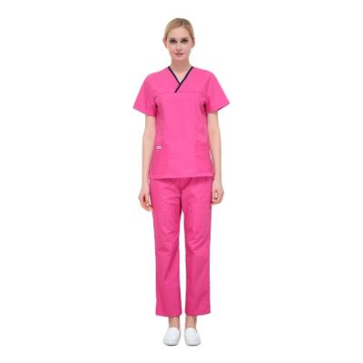 China Hospital Scrubs Sets Yuyue Clothing Scrubs Medical Nursing Scrubs Medical Manufacturers Nursing Crubs Uniform Suit Girls Uniforms for sale