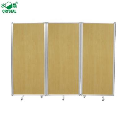 China Difference Size Simple Style Wooden Movable Folding Partition Designs For Room for sale