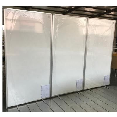 China Difference Size Aluminum Frame Combinable Movable Room Dividers Divides Screen Office Furniture Modern Expandable Partition Wall Aluminum for sale