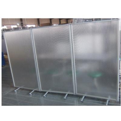 China Movable Difference Size Partition Glass Wall Manufacturer Decorative Acrylic Partition Panel for sale