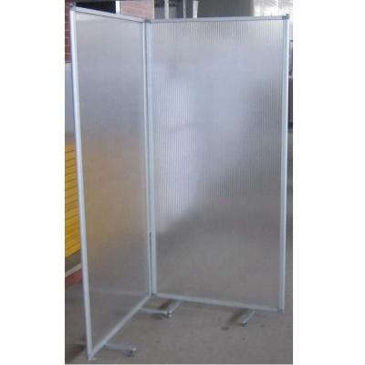 China Difference Size DIY Frosted Polycarbonate Office Divider Acrylic Wall Partition Panel for sale