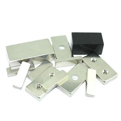 China Moto Large Magnet N45 50x25x10mm Neodymium Block Magnet for sale