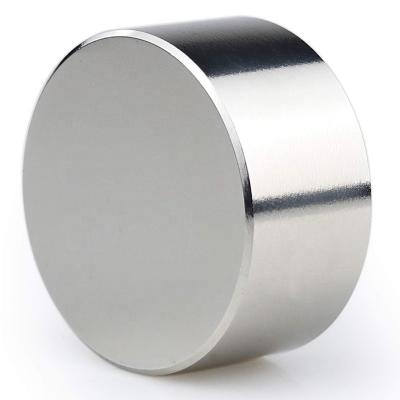 China Industrial Round Neodymium Magnet Rod Magnets School Office Fridge Magnet Pot Cylinder Permanent Magnet for sale