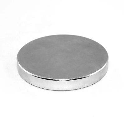 China Industrial Magnet Factory Direct Sales N52 Wholesale Disc Magnets 100mm Neodymium Magnet 70x30 for sale