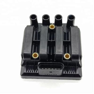 China Auto Ignition System Upgraded Ignition Coil 06A905097 06A905104 307243 0040102029 For VW Jetta Beetle Golf Clasico L4 2.0L UF484 for sale