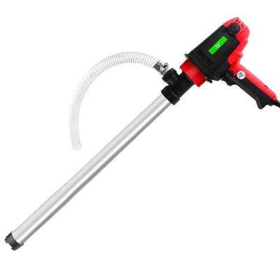 China Portabler Electric Oil Pump Discount Price 220V Drum / Electric Barrel Pump With Suction Tube Rod 920mm for sale