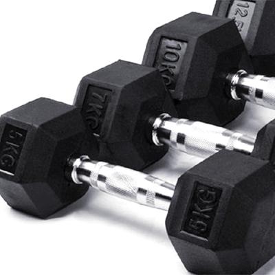 China Sea Shipping Fee Free Dumbbells Buy Online Up To 30Kg Gym Equipment Rubber And Iron Made Hex WhatsApp +17082690275 for sale