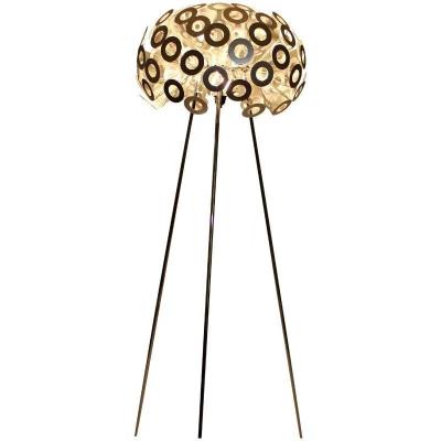 China Post modern modern black and white fancy floor light designer decorative floor lamp for living room hotel for sale