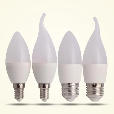 China Factory Wholesale Low Price High Efficiency LED Lights 5W E14 LED Crandle Bulb for sale