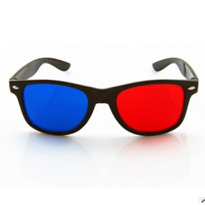 China China factory hot sale classic 3D sunglasses 3D glasses red/blue vintage 3D glasses whole promotion 3D sunglasses for sale