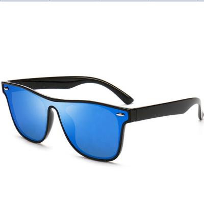 China Promo Sunglasses Wholesale CE Uv400 Hot Sale Square Fashion Plastic Mirror Sun Glasses Oversized Sun Glasses For Men for sale