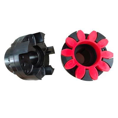 China Hotels Hot Sale 1 Set Non-Standard Custom Double Star Jaw Flange Elastic Coupling Type for sale