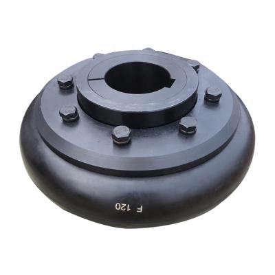 China Industrial equipment f-60 f70 f85 f-110 f140 tire flexible shaft couplings with flange for hub for sale