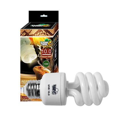 China Reptile Skin Spot 13w Uvb Reptil Heat Bulb Lamp 10.0 For Mini Greenhouse for sale