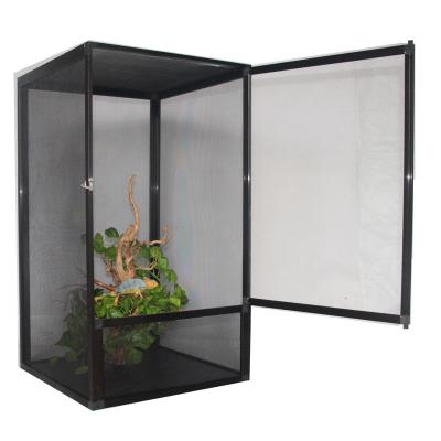 China Sustainable High Quality Pet Cage Eco - Friendly For Reptile Skin With Solid Walls for sale