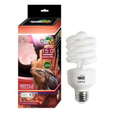 China Reptile Light Reptile Light, 26w 15% UVB CFL Reptile Lamp Bulb for Turtles and Tropical Chameleons for sale