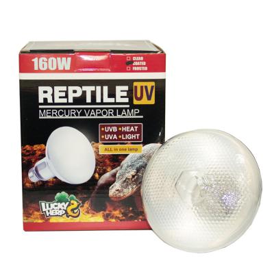 China Pet Care Reptile Mercury Vapor Lamp 100 Watt Par38 Heat Coated UV Bulb For Reptiles for sale