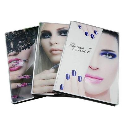 China Nail Polish Art Salon Manicure Tools Nail Art Acrylic Gel Display Card Book Color Board Chart for sale