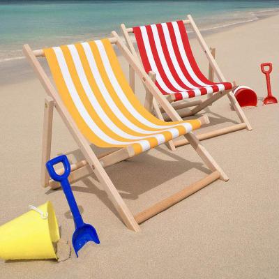 China EUROPEAN Wood Outdoor Picnic Lounge Leisure Folding Garden Camping Chair Beach Pastoral Recliner Fishing Beach Chairs for sale