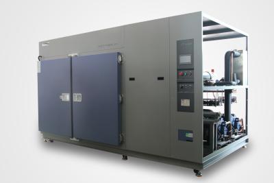 China Stainless Steel Plate 7'LCD Toch Panel 500L 2-Zone Thermal Shock Chamber for sale