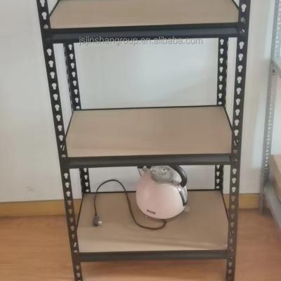 China Cheapest Corrosion Protection Light Duty Shelving Easy Install 4 Layers Customizable Steel Item Height Adjustable Metal Plate Colo Outdoor Protection for sale