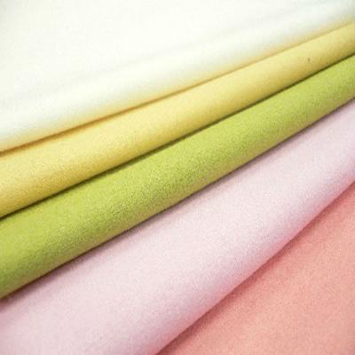 China Shrink-resistant cotton flannel fabric for making baby blanket for sale