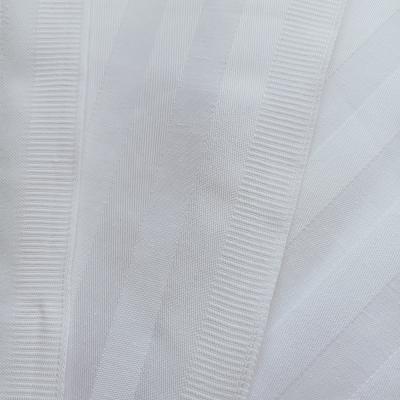 China Breathable High Quality 300TC Cotton Bedsheet Fabric Satin Stripe Fabric for sale