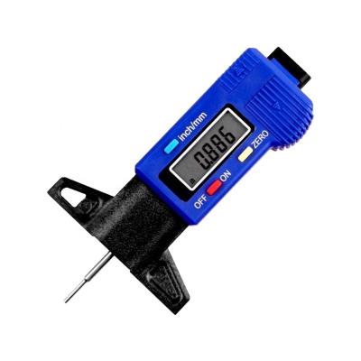 China Tread Vernier Caliper 160*95*20 mm Digital Display Depth Ruler Metal Needle Digital Display Probe Pattern Depth Ruler for sale