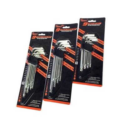 China CR-V EXTRA LONG HEXAGON PLUG WRENCH SET L Inner Hexagon Key Screwdriver for sale