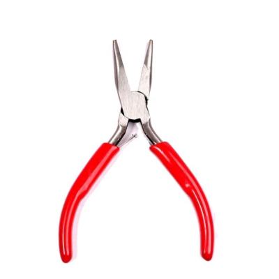 China 5 Inch Toothless Flat Nose Mini Pliers Pliers Cutter Needle Nose Pliers for sale