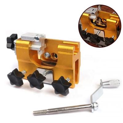 China Aluminum Alloy Chain Crusher Chain Clamping Tool Hand Crank Operated Chain Crusher for sale