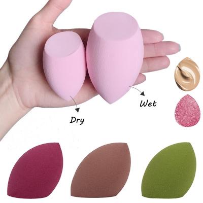 China Factory Wholesale Price OEM Vegan Beauty Blending Sponge Soft Facial Oval Makeup Sponges 40*60mm for sale