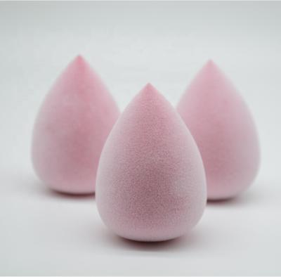 China Wholesale Newest Face Makeup Tools Makeup Sponge Floking Velvet Blurred Beauty Blender Cosmetic Powder Puff for sale