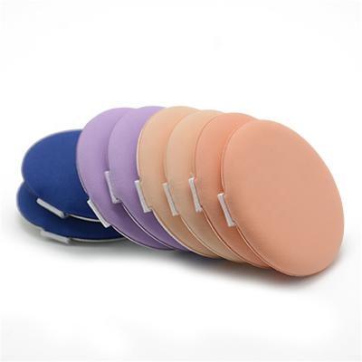 China 2020 JLY Basic Eye Make Up Puff Flocking Cosmetic Powder Puff Facial Soft Private Logo for sale