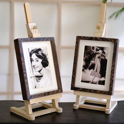 China Eco-Freindly Factory Premium Quality 8X10 Wenge 8X12 Wood A2 Jersey Frame Art Frame Custom