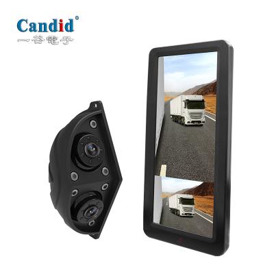 China Security Drive System Car Rearview System Rear View Mirror HD Electronics Mirror with Dual Camera for Oversize Vehicle for sale